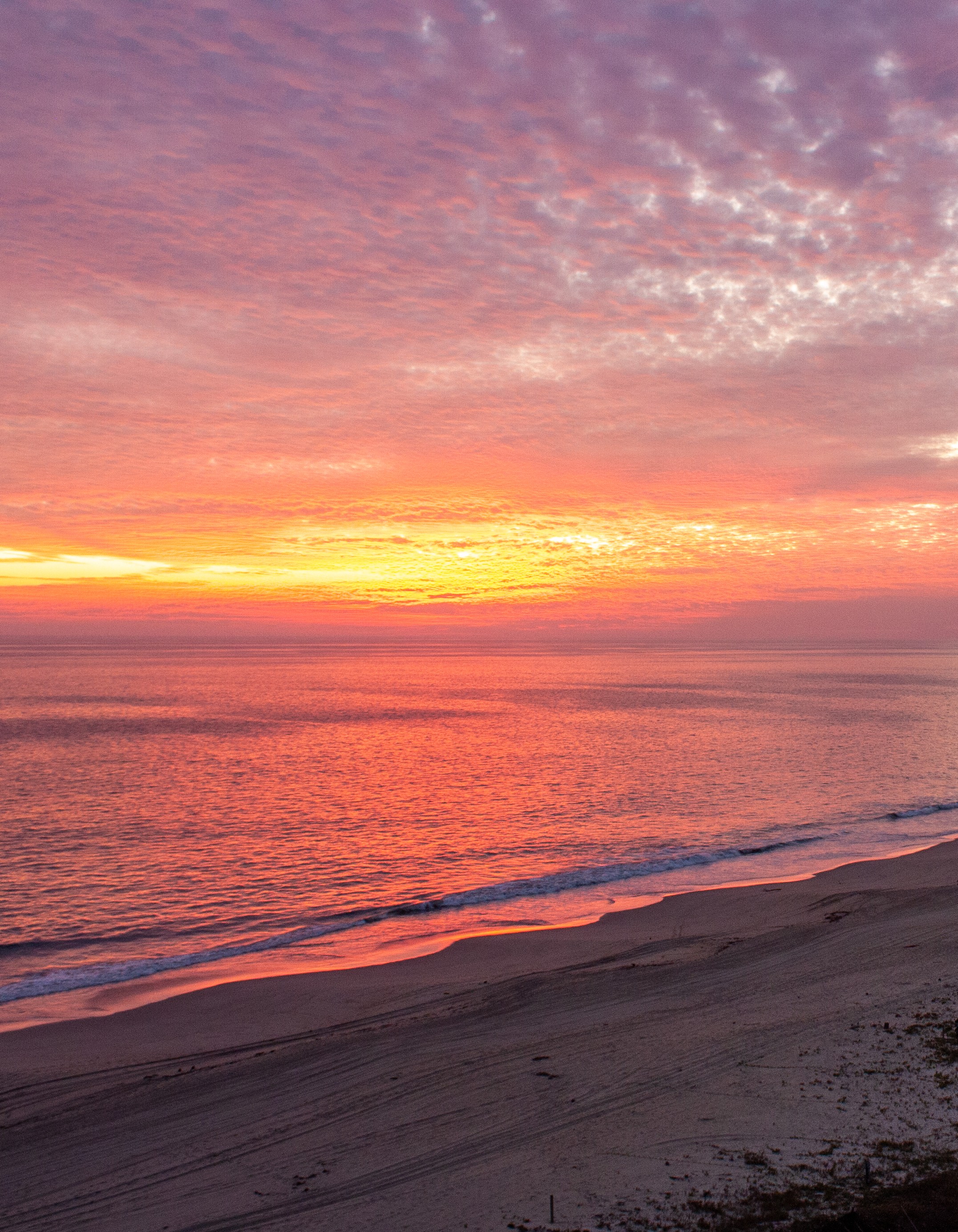 Atardecer pacífico en Playa Palmarito Puerto Escondido